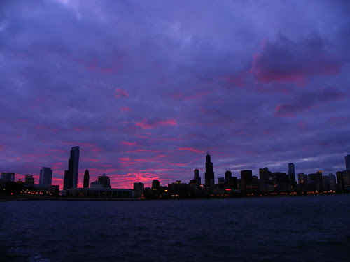 Chicago sunset