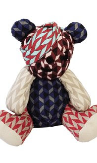 Paws for thought: Mullberry, Liberty and Jonathan Saunders' designs are all being auctioned on eBay. They have a reserve price of £200 but are expected to fetch much more