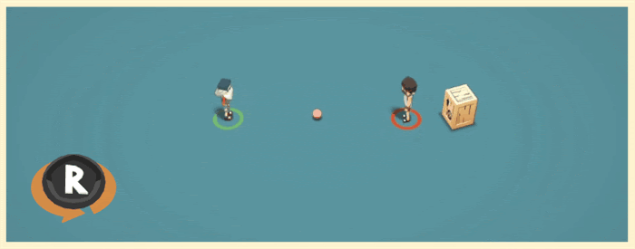 Stikbold! -- Curving (gif)
