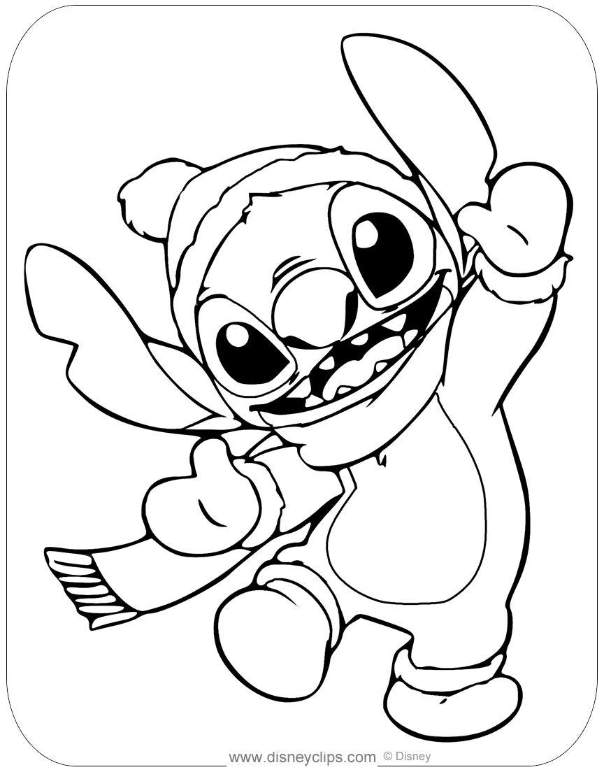 Lilo and Stitch Coloring Pages | Disneyclips.com