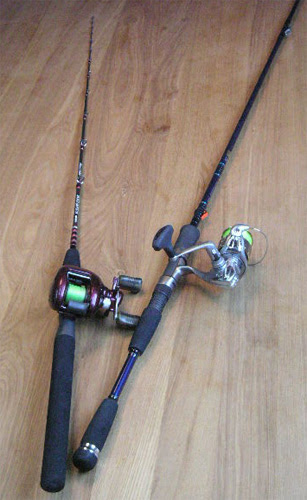 ボートエギングのタックル 仕掛け