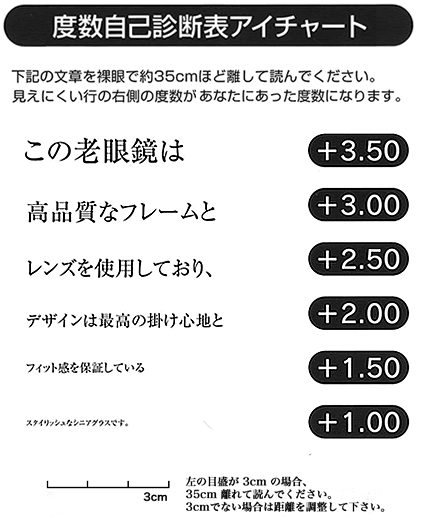 都会的デザインの老眼鏡 クリック ユーロ メガネチェーン不要のおしゃれな老眼鏡 クリックリーダー専門店有限会社ルル