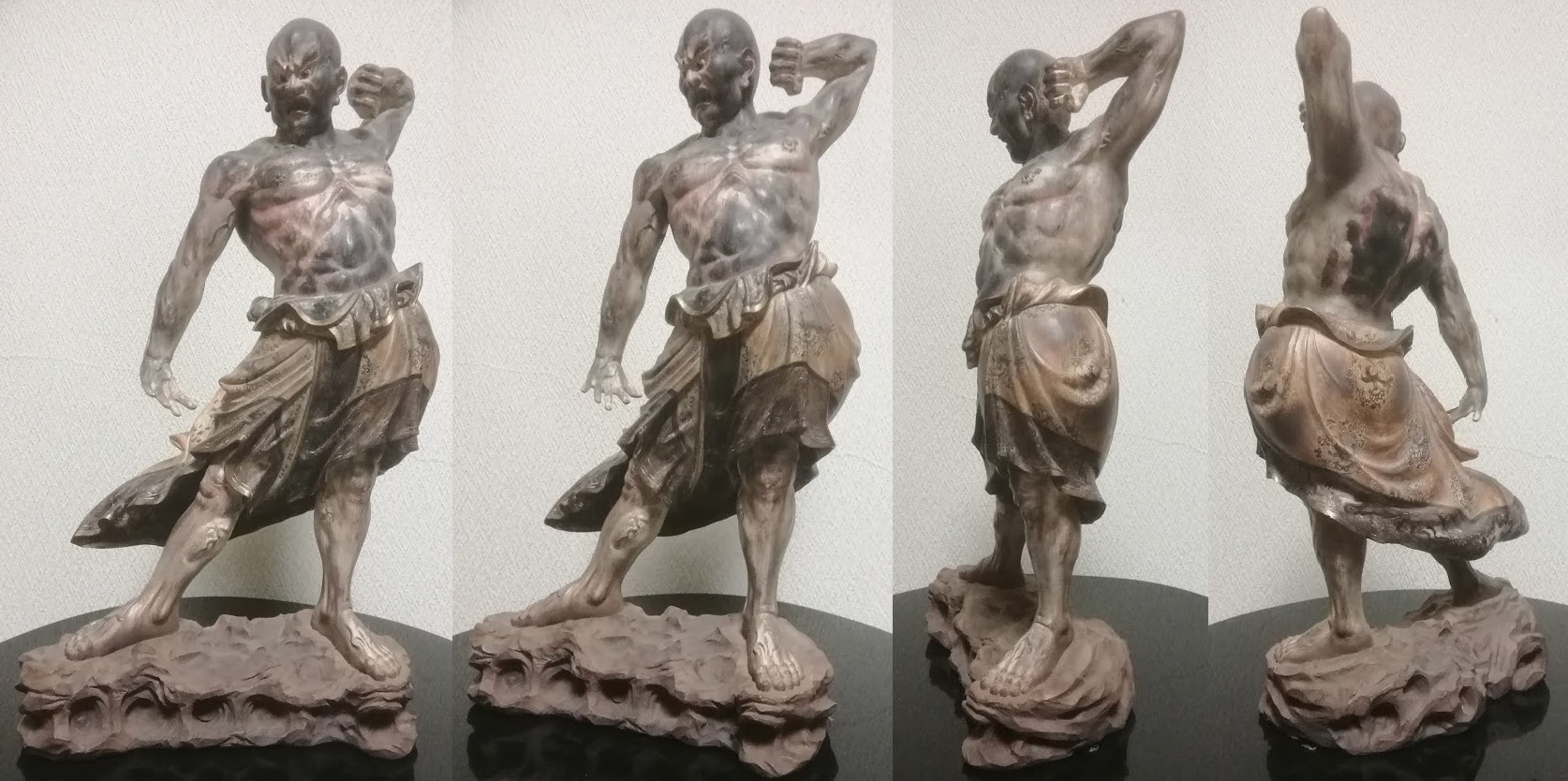 金剛力士像 阿形 M Arts リアル仏像 緻密現存仕様 茨木ver 河越御所 エンターテイメント研究所