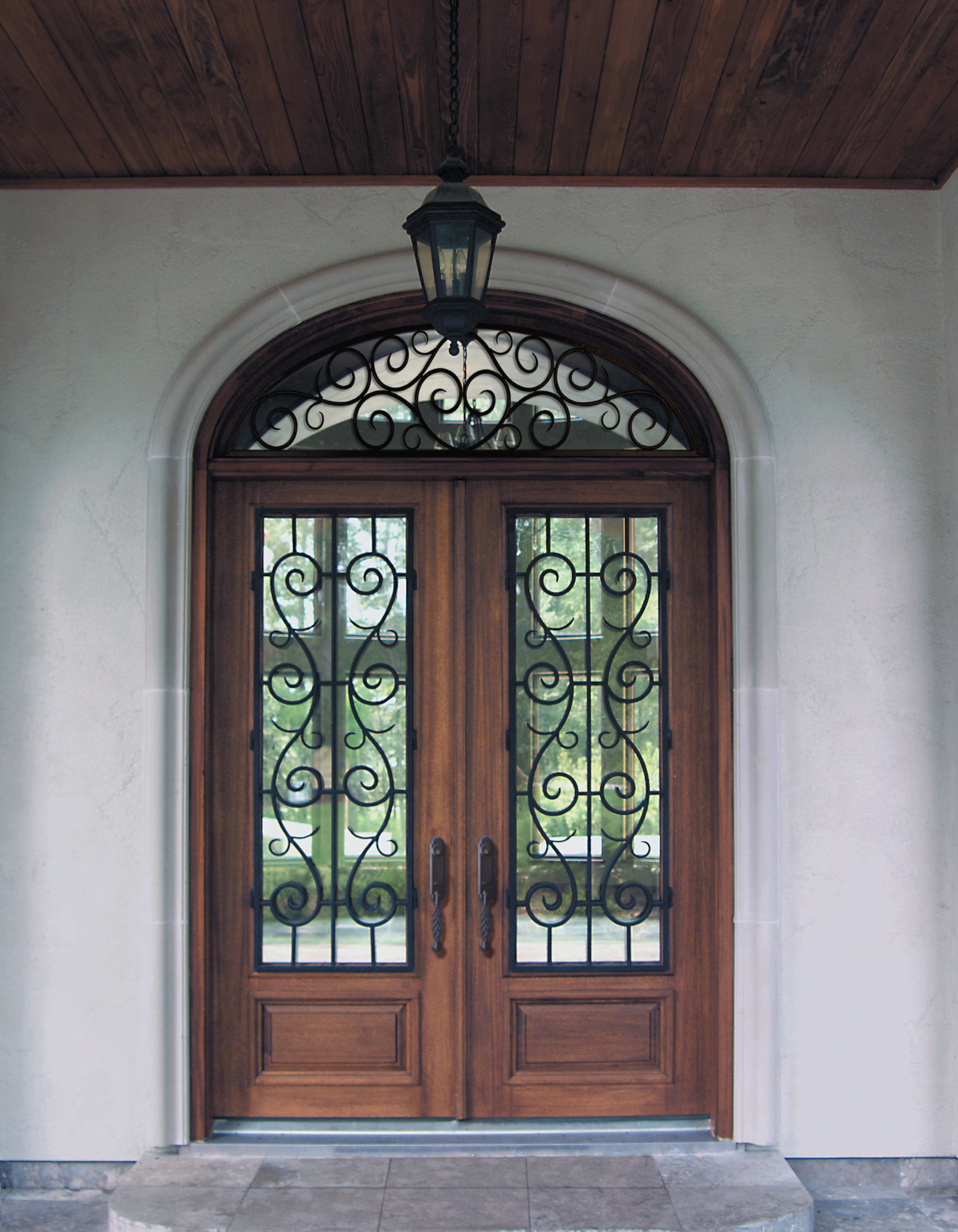 Front Entry Doors with Transoms