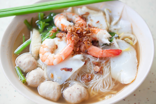 Prawn Noodles Soup