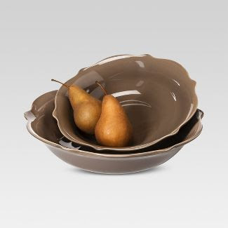 Wellsbridge 16pc Dinnerware Set Mocha - Threshold : Target