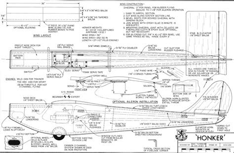 build diy balsa wood rc plane plans plans wooden plans