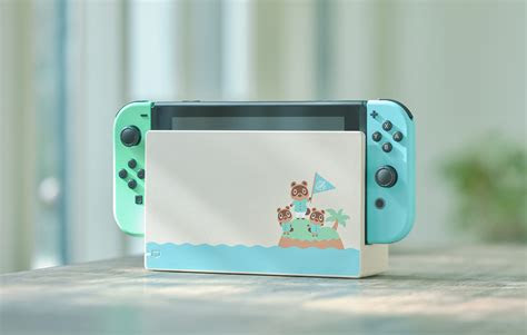 Ladestation für 4 joy cons™ der switch. Special Edition Nintendo Switch Animal Crossing Console