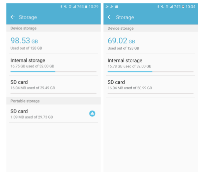 galaxy s7 adoptable storage