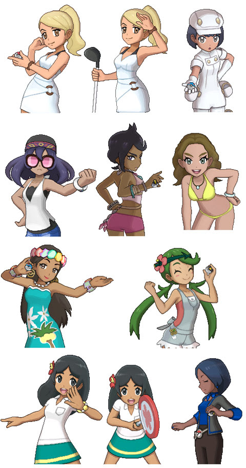 サンムーンの小麦色の女の子がみんな可愛い件 リラも超素敵 ポケモン情報ねっと