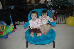 Hanging with my sister...