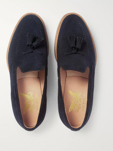 Mark McNairy Suede Tasselled Loafers
