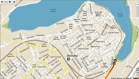 Cartina Di Brindisi