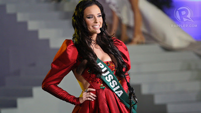 Miss Russia Natalia Pereverzeva