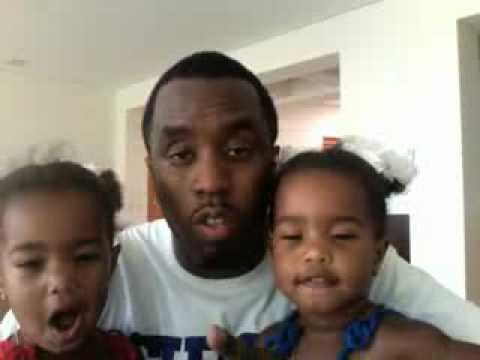 sean combs aka p. diddy and the twins support Obama