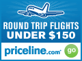 Priceline.com - Flights under $150