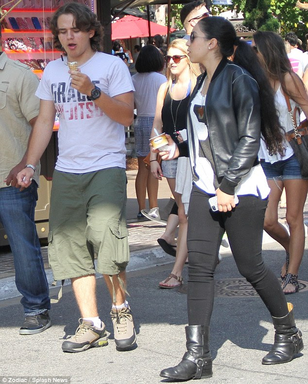 Prince Jackson goes from royal treatment to normal teen date as he
