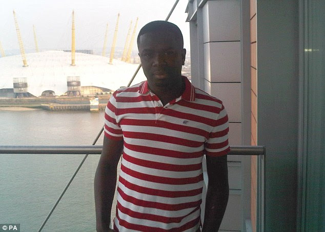 BEST QUALITY AVAILABLE
Undated handout photo issued by National Crime Agency of fraudster Frank Onyeachonam, at his London apartment, who has been jailed for eight years at the Old Bailey, London after he conned vulnerable pensioners out of their life savings with a bogus lottery scam to fund his millionaire's lifestyle. PRESS ASSOCIATION Photo. Issue date: Thursday July 3, 2014. For seven years, Onyeachonam, nicknamed "Fizzy" because of his love of champagne ran the UK operation of a global scam which was orchestrated from his native Nigeria and involved hundreds of perpetrators in several countries, detectives suspect. See PA story COURTS Lottery. Photo credit should read: National Crime Agency /PA Wire
NOTE TO EDITORS: This handout photo may only be used in for editorial reporting purposes for the contemporaneous illustration of events, things or the people in the image or facts mentioned in the caption. Reuse of the picture may require further permission from the copyright holder.