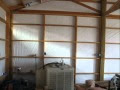 Insulating a pole shed
 