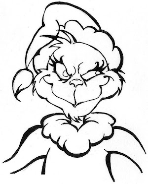 Grinch Christmas Coloring Pages Printable