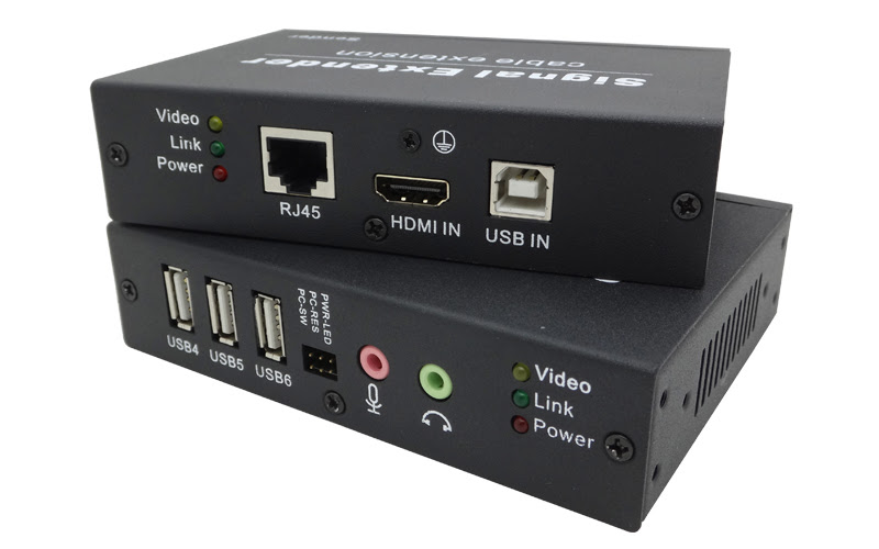 Hdb 100hu2 Hdmi Usb Audio Mic Remote Switch Extender 100m Shenzhen Langheng Technology Co Ltd