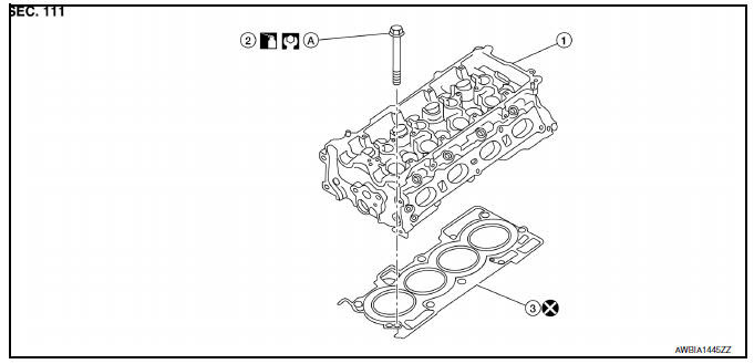 Nissan Sentra Service Manual Cylinder Head Removal And Installation Engine Mechanical Engine