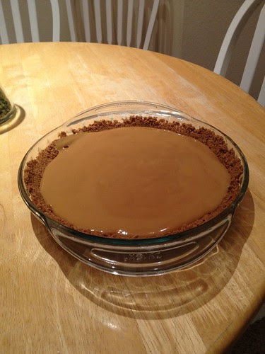 Caramel pie.