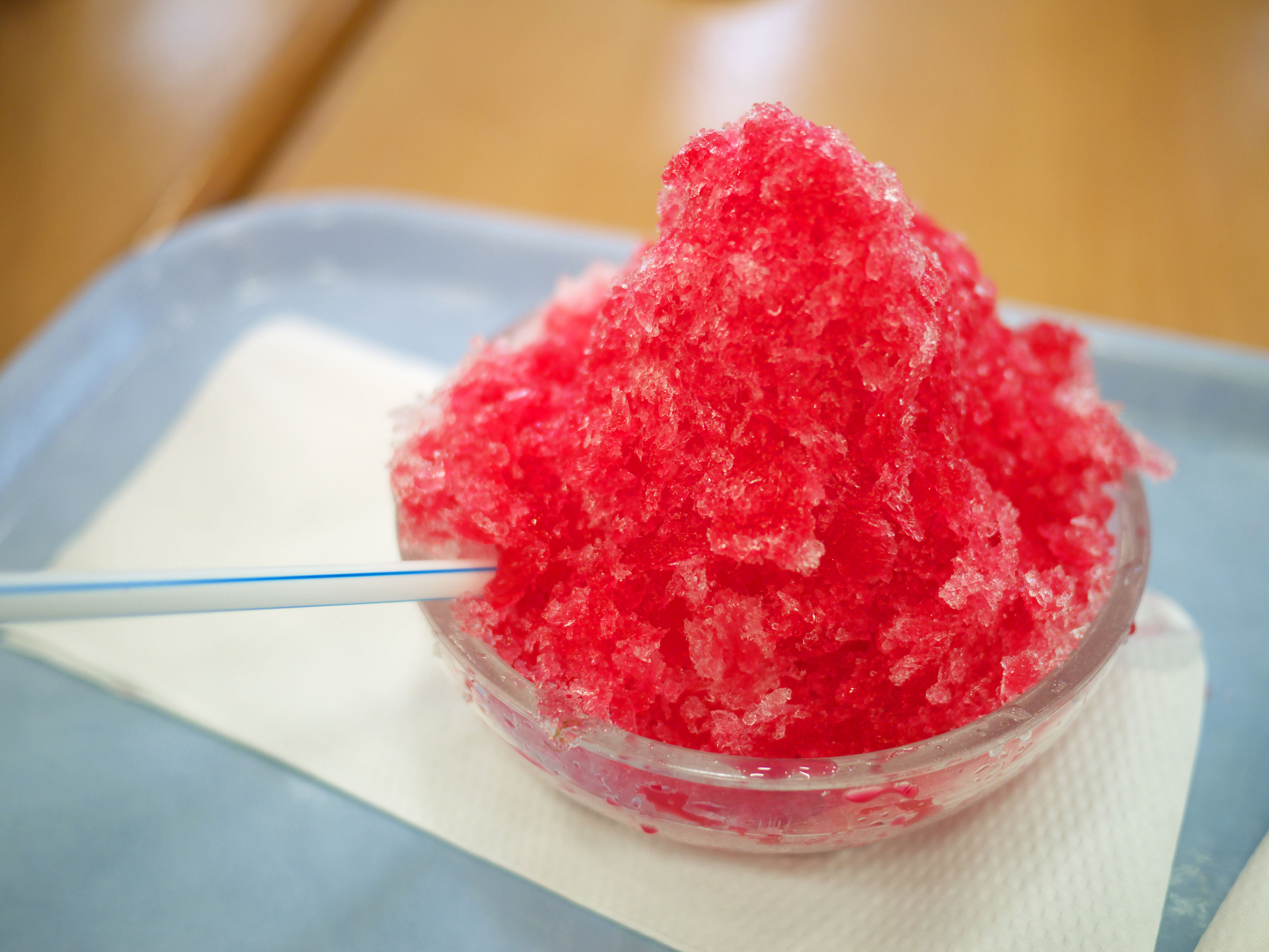 ゆんフリー写真素材集 No イチゴのかき氷 日本 東京