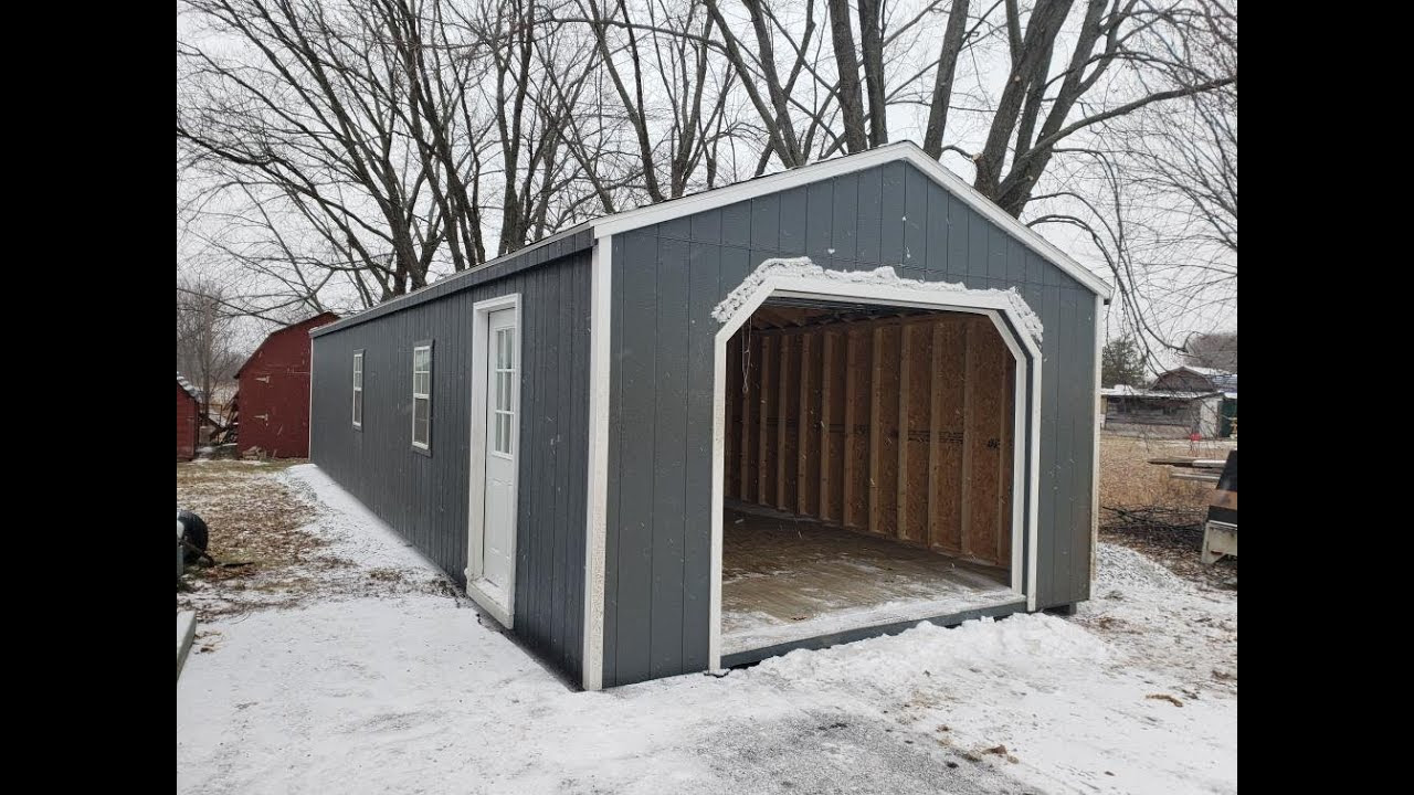 12' X 20' WOODEN PORTABLE GARAGE | SHEDS | GARDEN SHEDS | SHEDS OTTAWA 
