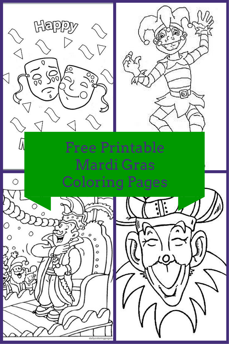 Free Printable Mardi Gras Coloring Pages1