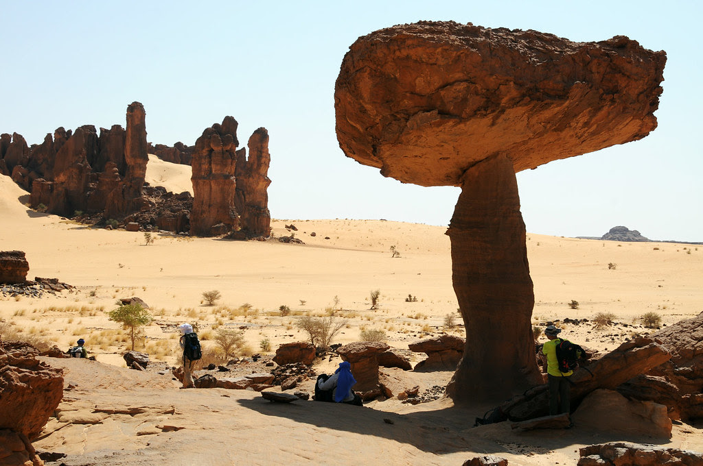 Chiguéou, massif de l'Ennedi, Tchad
