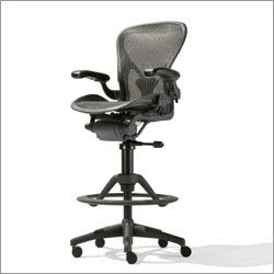 Amazon.com - Herman Miller® Aeron Deluxe Work Stool Graphite 