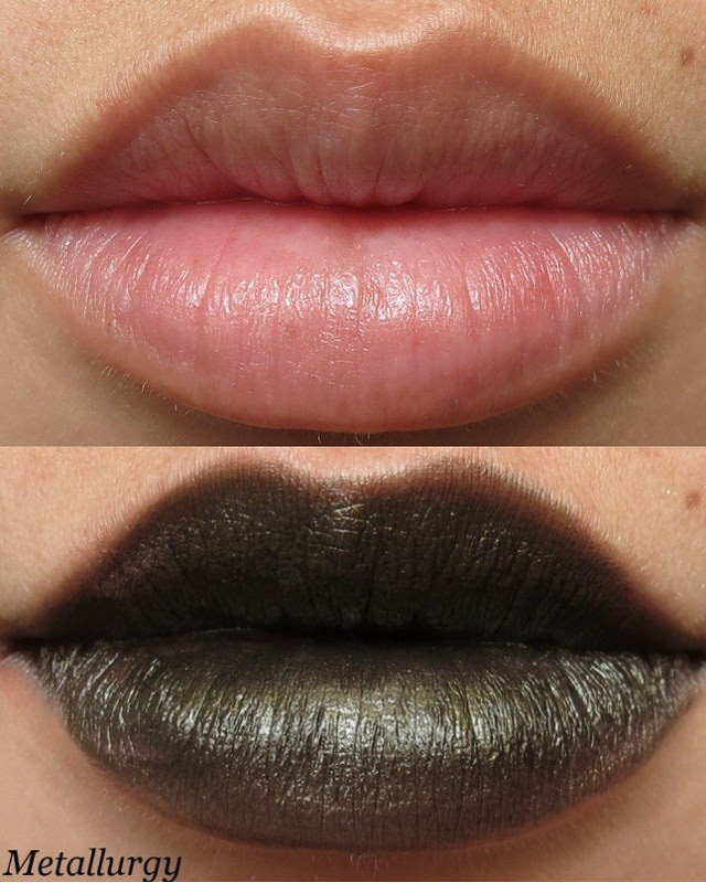 Portland Black Lipstick Company Metallurgy Swatch