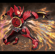 仮面ライダーooo 仮面ライダーooo タジャドルコンボ 11 Pixiv年鑑 B