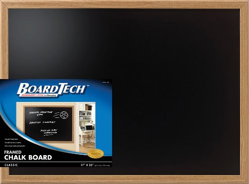 Cra Z art Chalk Classic 23 Inches 12140 4:Cra-Z-art Chalk Board, Classic Wood Look Frame, 17 x 23-Inches (12140-4)