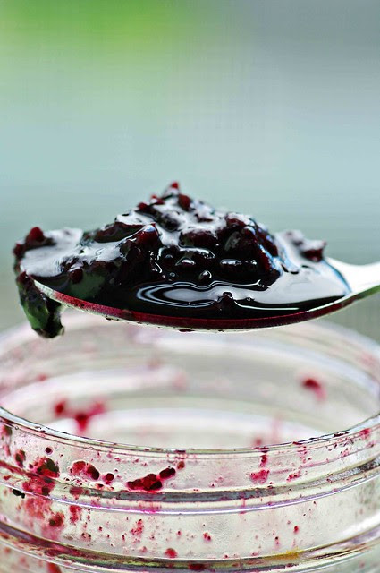 Microwave Blueberry Jam