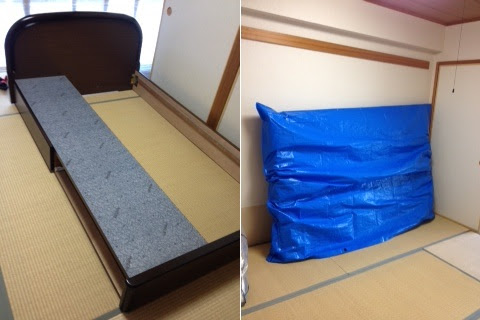 ベッドの運送 Blog