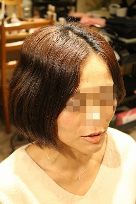 大人ショートボブでツーブロック 16 4 17 東京駒沢大学駅にある美容室ワイルアは くせ毛のカットとボブが得意な美容室です