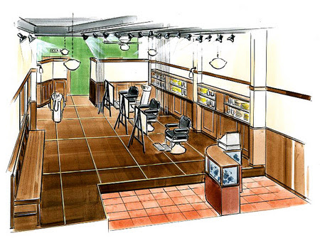 手描きパースの描き方 手書きパースの描き方 08年08月