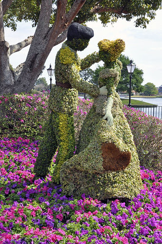 Cinderella 2013 topiary