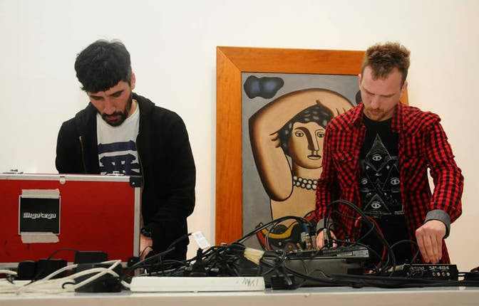 En la última edición, la sala de las vanguardias del primer piso se animaron con música electrónica.  Foto:  Gentileza Ministerio de Cultura de la Nación