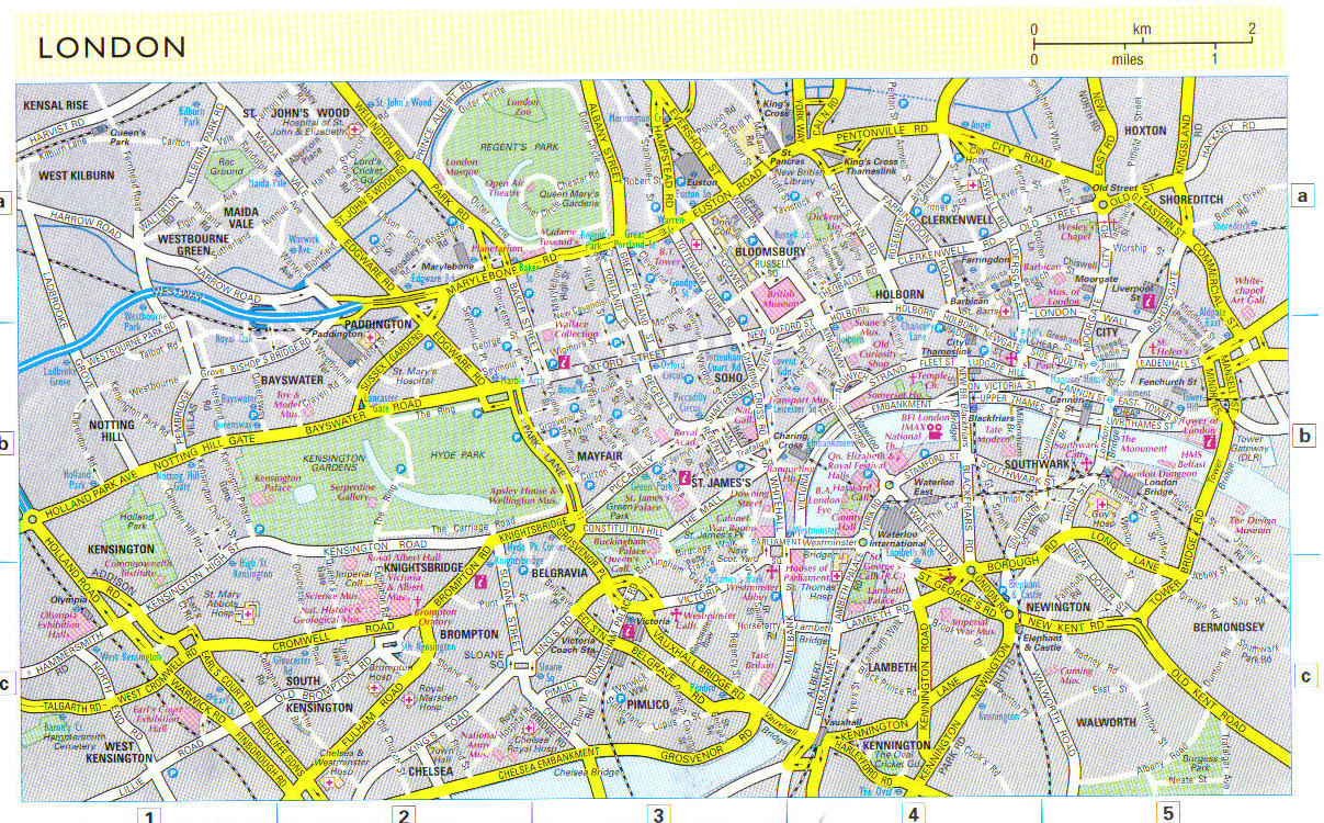 LONDON MAP | Pics4u