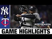 Populer New York Yankees complete sweep of Twins to advance to ALCS Yankees Twins Game Highlights, terpanas!