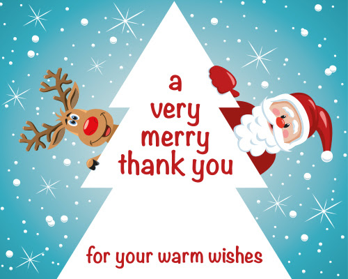 A Very Merry Thank You. Free Thank You eCards, Greeting Cards | 123  Greetings