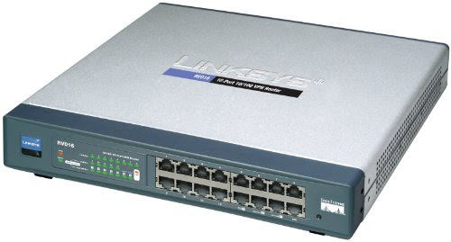 Cisco RV016 16-port 10/100 VPN Router - Multi WAN