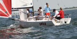 J/70s sailing Easter Regatta