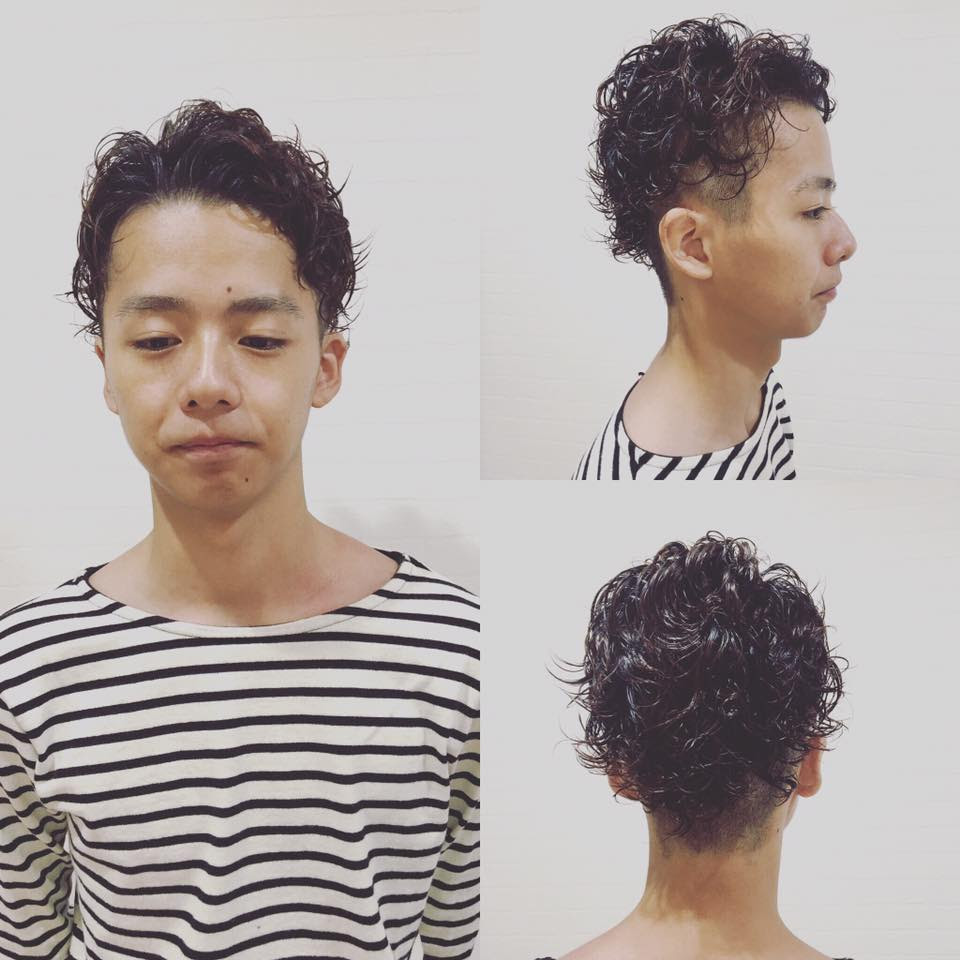 メンズ パーマ 北九州市八幡西区 折尾にある美容室 Cabo カーボ