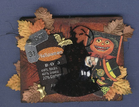 Slide Mailer - Happy Haunting - cover
