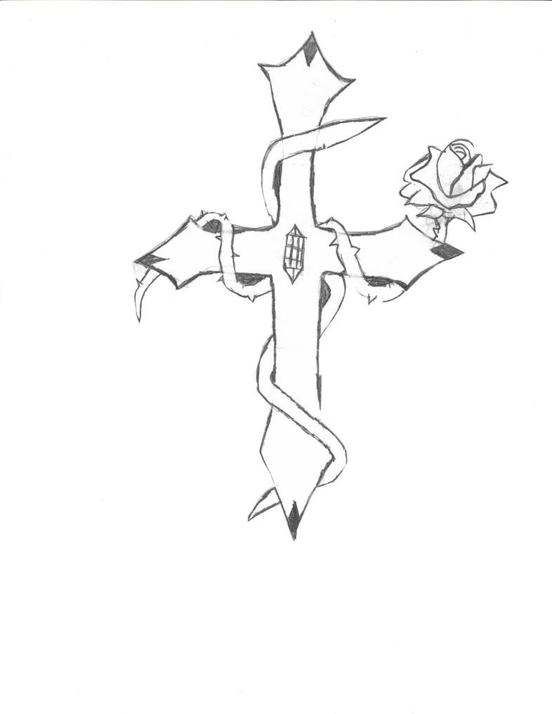 cross tattoos for men