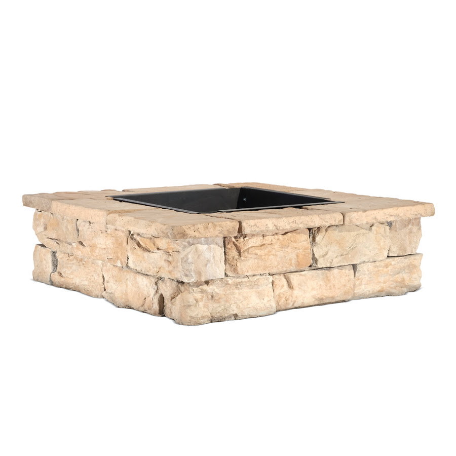 Shop Fire Pit Patio Block Project Kit at Lowes.com